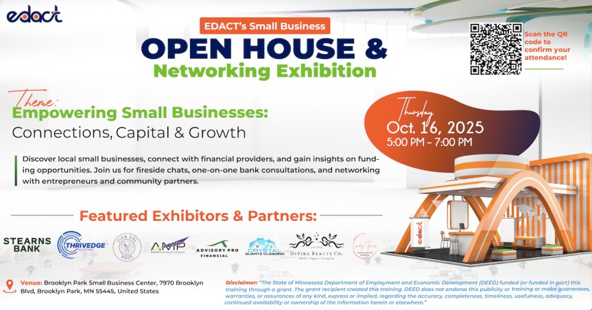 EDACT’s Small Business Open House & Networking Exhibition